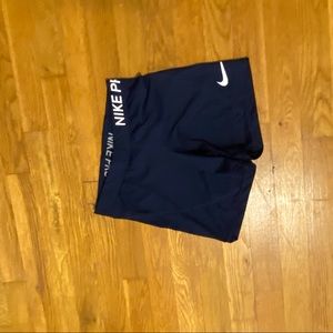 Navy Blue Nike Pro Spandex